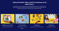 Win a Free LEGO Creativity Workshops