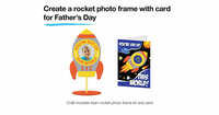 Go for you FREE Rocket Photo Frame with Card Father's Day at JCPenney Kids Event
