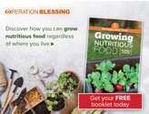 Growing Nutritious Food in Small Spaces Booklet for FREE!