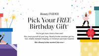 FREE birthday gift in Sephora