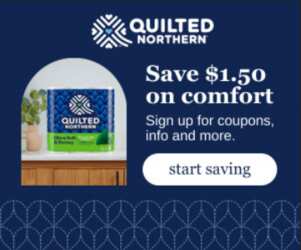 Sign up and get a FREE Print a Quilted Northern $1.50 Off Coupon!