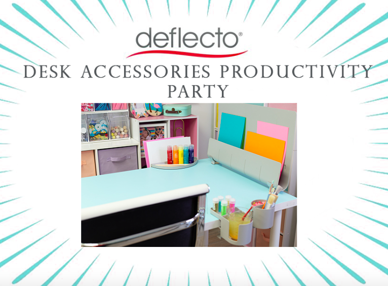 TrySpree Deflecto Desk Accessories Productivity Party Pack for Free