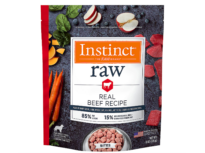 TrySpree Bag of Instinct Frozen Raw Adult Dog Food for FREE at PetSmart