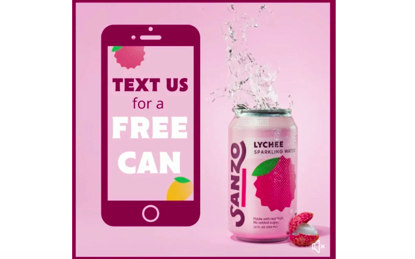 TrySpree Sanzo Sparkling Water for Free