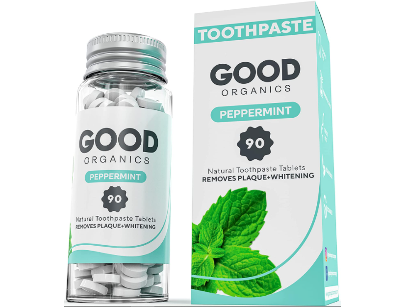TrySpree Good Organics Toothpaste Tablets for Free