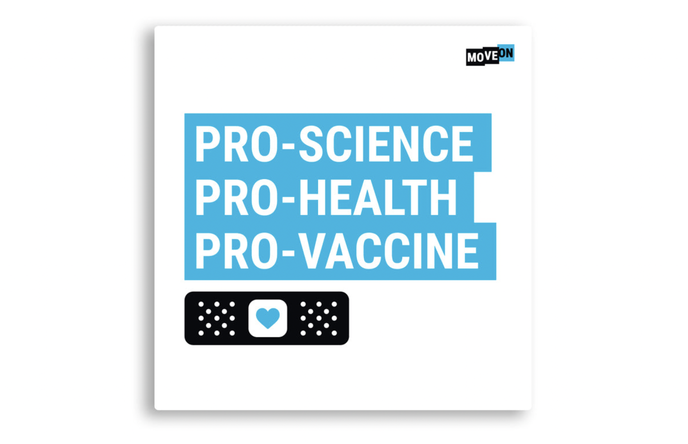 Pro Science Sign TrySpree - FREE Sticker: Proudly Pro-Science, Pro-Health, and Pro-Vaccine!