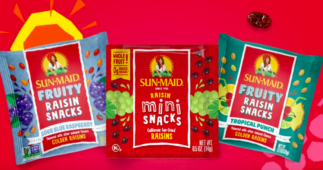 TrySpree Sun Maid Snacks for Free