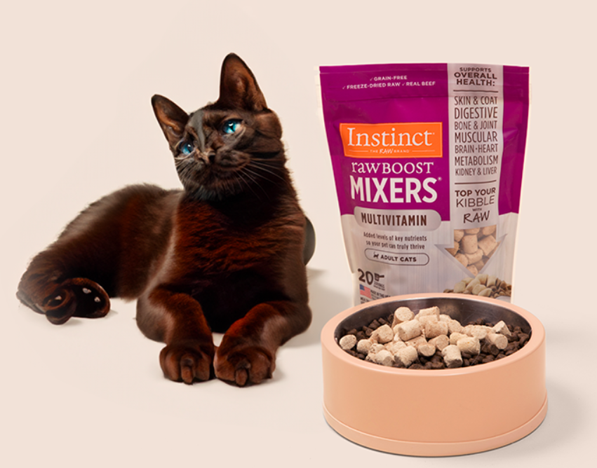 TrySpree Free Sample of Instinct Raw Mixers for Dogs & Cats!