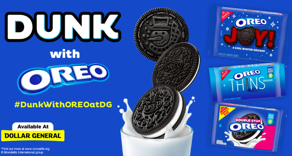 TrySpree OREO Dunk with OREO Dollar General House Party Kit for Free