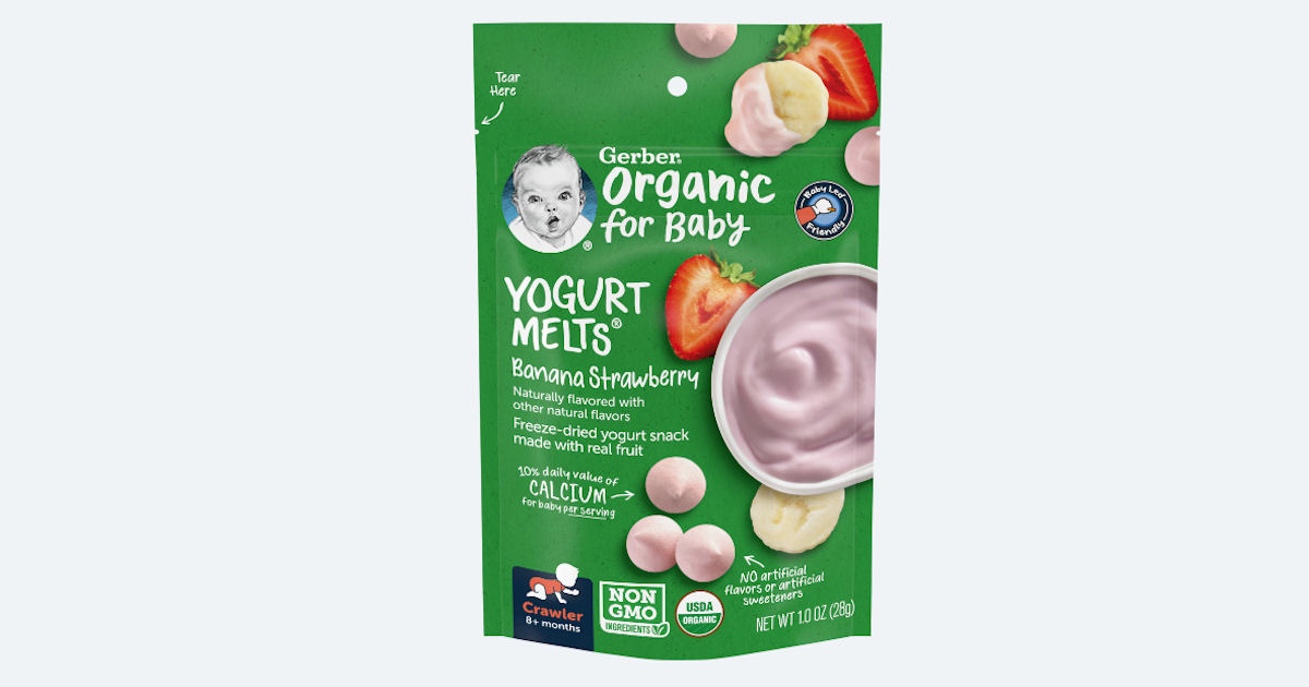 TrySpree Earn a Free Sample of Gerber Organic Yogurt Melts!