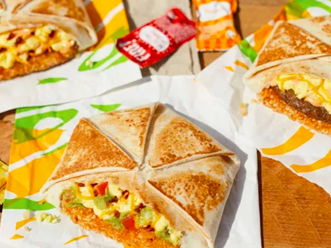 TrySpree Breakfast Crunchwrap for Free Every Tuesday in June at Taco Bell