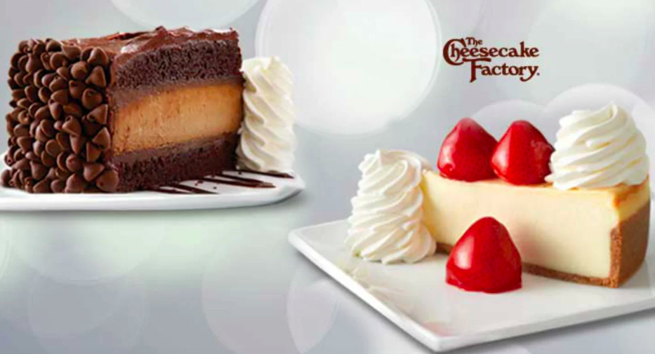 TrySpree Food for Free from The Cheesecake Factory with New Rewards