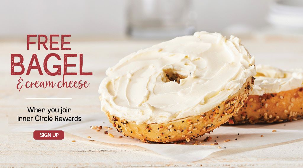 TrySpree Bruegger's Bagels is Offering You a Free Bagel & Cream Cheese!