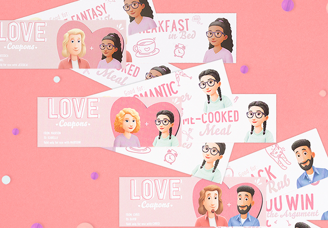 TrySpree - Personalized Printable Love Coupons for Free