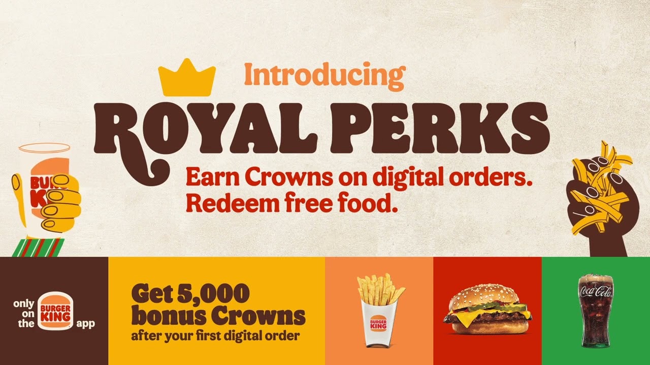 TrySpree 40 Burger King Crowns Reward Points For FREE