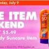 Free Sound Body Suncare Item at Big Lots