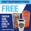 RaceTrac Offers FREE Daily Coffee or Fountain Drink for First Responders