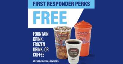 RaceTrac Offers FREE Daily Coffee or Fountain Drink for First Responders