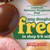National Donut Day = FREE Krispy Kreme on June 6th