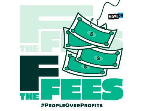 Free "F the Fees" Sticker!