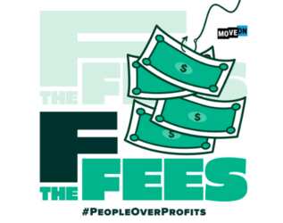 Free "F the Fees" Sticker!