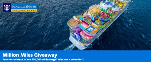 Your Ticket to Paradise: Win 500,000 AAdvantage Miles + 7-Night Cruise for 2!