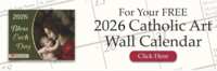 Beautiful Faith in Every Month: Free 2026 Catholic Art Wall Calendar
