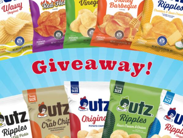 Unmistakably Utz Potato Chip Day Giveaway