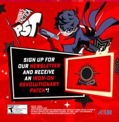 Free Persona 5 Tactica Iron-On Patch