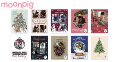 Holiday Greetings Made Easy: FREE Moonpig Custom Postcard