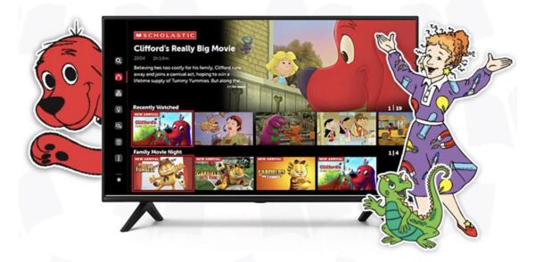 Scholastic Launches FREE Streaming App for Kids!