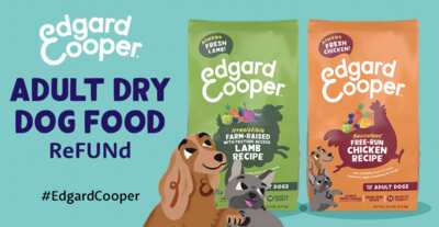 Try Edgard & Cooper Adult Dog Food FREE with Ripple Street ReFUNd!