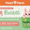Easter Fun Alert – FREE Bucket & Stickers at Fleet Farm