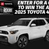 Gear Up for the Journey: Win a 2025 Toyota 4Runner!