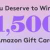 Amazon Dream Cart? Win $1,500 to Make It Real
