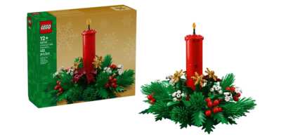 Build, Display, Celebrate: FREE LEGO Christmas Table Decoration