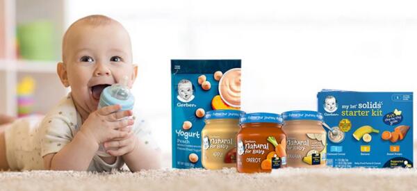 Get your Gerber Baby Nutrition Kit for FREE