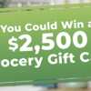 $2,500 Visa Gift Card Giveaway