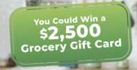 $2,500 Visa Gift Card Giveaway