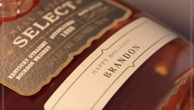 Unique & Free: Personalized Four Roses Bottle Label