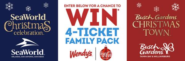 Holiday Magic with Coca-Cola & Wendy’s Sweepstakes