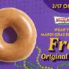 Last Chance Today – Free Original Glazed Donut