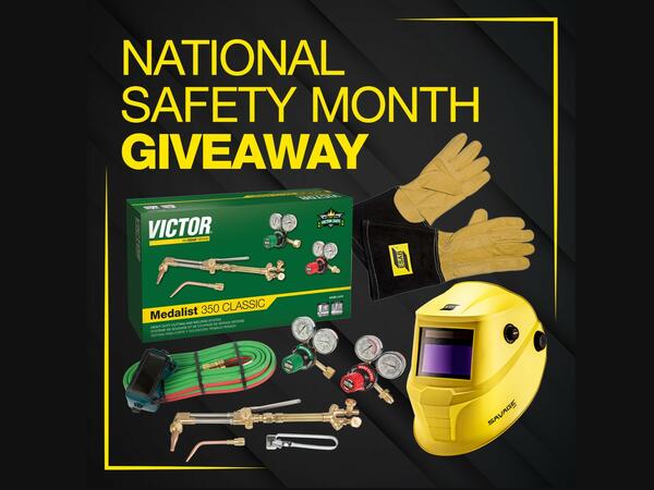 ESAB Welding and Cutting Safety Package Giveaway