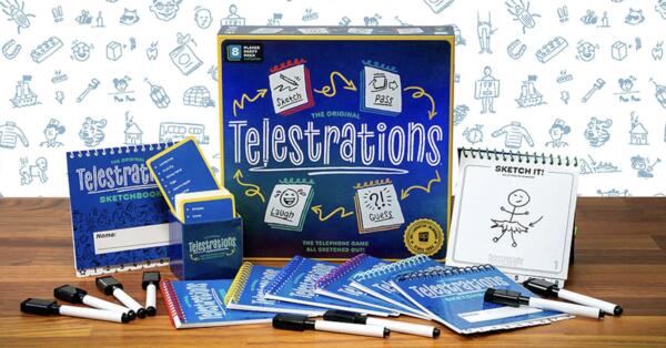 Laugh Out Loud – Score a Free Telestrations Game Pack!