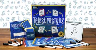 Laugh Out Loud – Score a Free Telestrations Game Pack!
