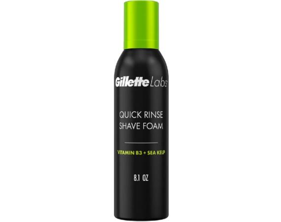 GilletteLabs Quick Rinse Shave Foam for Free