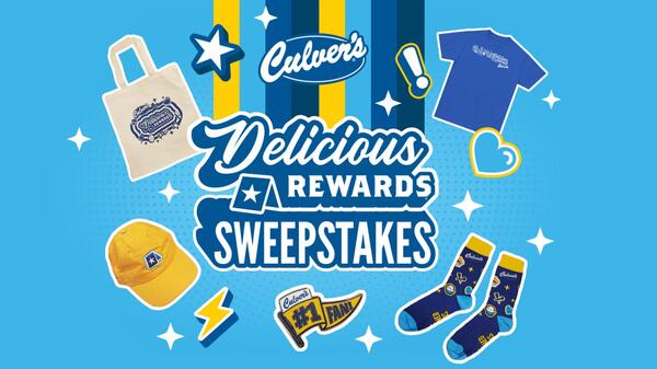 Your Chance to Win in the Culver’s Delicious Rewards Sweepstakes!