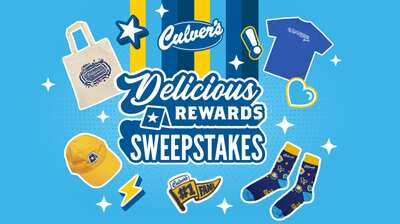 Your Chance to Win in the Culver’s Delicious Rewards Sweepstakes!