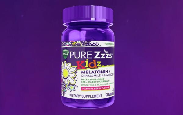 Vicks PureZzzs Kidz Melatonin Gummies