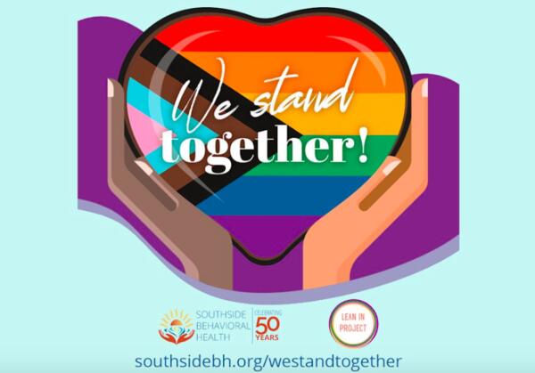 We Stand Together Bracelet, Pin & Window Cling for Free